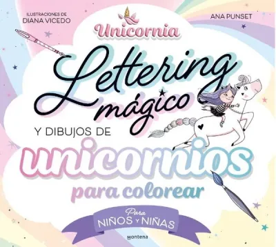 LETTERING MAGICO Y DIBUJOS DE UNICORNIA1
