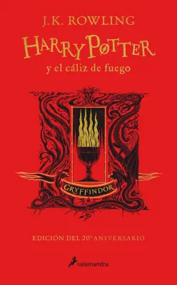 HARRY POTTER 4 Y EL CALIZ DE FUEGO GRYFFINDOR 20 AÑOS1