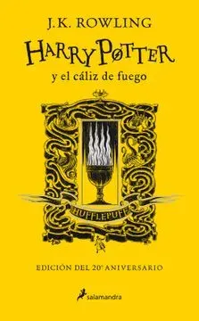 HARRY POTTER 4 Y EL CALIZ DE FUEGO HUFFLEPUFF 20 AÑOS1