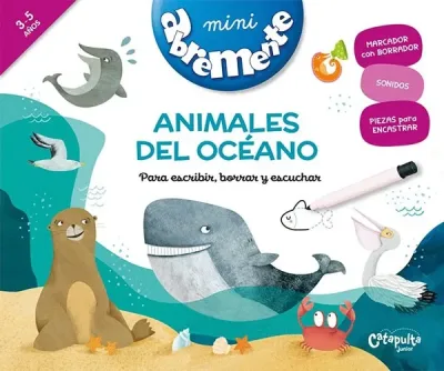 MINI ABREMENTE ANIMALES DEL OCEANO PARA ESCRIBIR1