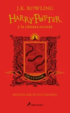 HARRY POTTER 2 Y LA CAMARA SECRETA GRYFFINDOR 20 AÑOS1