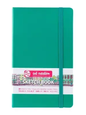 LIBRETA VERDE BOSQUE 13 X 21 140 GR 80 H1