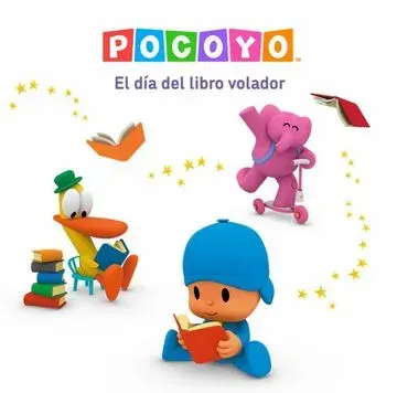 POCOYO EL DIA DEL LIBRO VOLADOR1