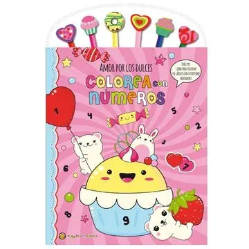 COLOREA CON NUMEROS AMOR POR LOS DULCES1