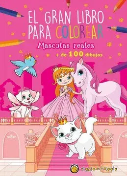 GRAN LIBRO PARA COLOREAR MASCOTAS REA1