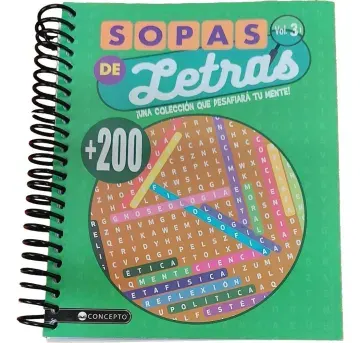 SOPA DE LETRAS VOLUMEN 31