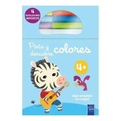 PINTA Y DESCUBRE COLORES: CEBRA1