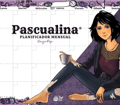 PLANNER MENSUAL PASCUALINA - BRUJO POP1