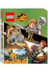 LEGO LANDSCAPE JURASSIC WORLD OWEN VS DELACOURT