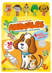 LAPICES Y BORRADORES DE COLORES ANIMALES