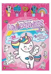 LAPICES Y BORRADORES DE COLORES UNICORNIOS