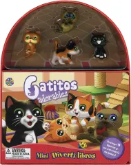 GATITOS ADORABLES MINI DIVERTI LIBROS