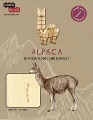 ALPACA LIBRO Y MODELO PARA ARMAR 3D
