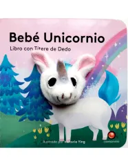 BEBE UNICORNIO LIBRO CON TITERE DE DEDO