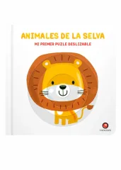 MI PRIMER PUZZLE DESLIZABLE ANIMALES DEL LA SELVA