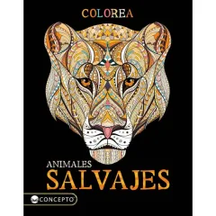 COLOREA ANIMALES SALVAJES COLORES Y EMOCIONES