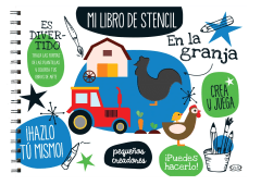 MI LIBRO DE STENCIL EN LA GRANJA