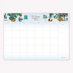 PLANNER MENSUAL MI TIEMPO ES ORO