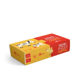 MEMO PUZZLE ANIMAL