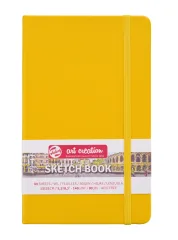 LIBRETA AMARILLO DORADO 13 X 21 140 GR 80 H