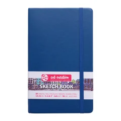 LIBRETA AZUL MARINO 13 X 21 140 GR 80 H