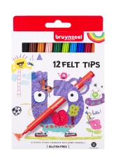 SET 50 MARCADORES FELT TIPS NIÑOS
