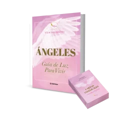 ANGELES GUIA DE LUZ PARA VIVIR LIBRO + CARTAS