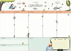 PLANNER SEMANAL UNA SEMANA MACANUDA