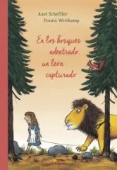 EN LOS BOSQUES ADENTRADO UN LEON CAPTURADO