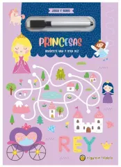 PRINCESAS - JUEGA Y BORRA