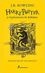 HARRY POTTER 3 Y EL PRISIONERO DE AZKABAN HUFFLEPUFF 20 AÑOS TD
