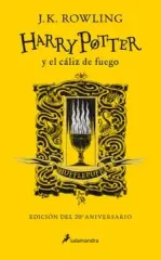 HARRY POTTER 4 Y EL CALIZ DE FUEGO HUFFLEPUFF 20 AÑOS
