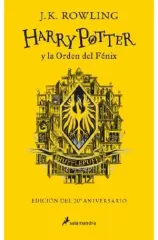 HARRY POTTER 5 Y LA ORDEN DEL FENIX HUFFLEPUFF 20 AÑOS