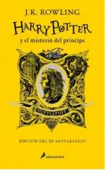 HARRY POTTER 6 Y EL MISTERIO DEL PRINCIPE HUFFLEPUFF 20 AÑOS