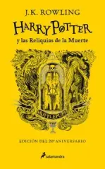 HARRY POTTER 7 Y LAS RELIQUIAS DE LA MUERTE HUFFLEPUFF 20 AÑOS