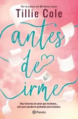 ANTES DE IRME