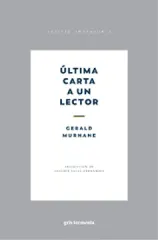 ULTIMA CARTA A UN LECTOR
