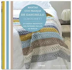MANTAS CON FRANJAS DE GANCHILLO