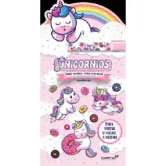 LIBRO MAGICO PARA COLOREAR - UNICORNIOS ASOMBROSOS