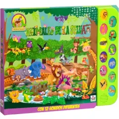 ANIMALES DE LA SELVA - LIBRO CON SONIDO