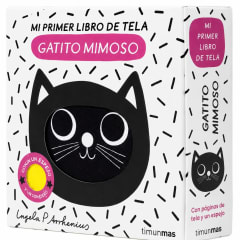 GATITO MIMOSO - MI PRIMER LIBRO DE TELA