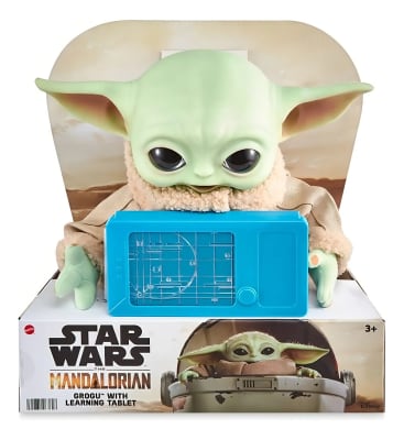 STAR WARS MANDALORIAN PELUCHE CON TABLET
