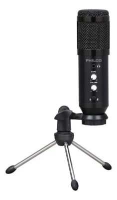 MICROFONO USB STREMEAMING PHILCO