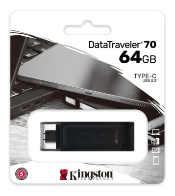 PENDRIVE 64GB TYPE C USB 3.2 DATA TRAVELER