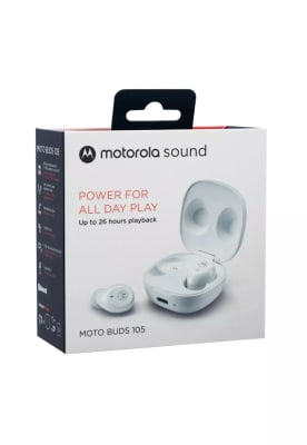 AUDIFONO MOTO BUDS 105 BLANCO MOTOROLA