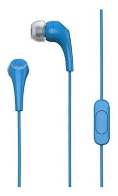 AUDIFONOS M.LIBRES EARBUDS AZUL 105 MOT