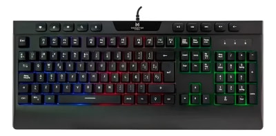TECLADO GAMER MEMBRANA RGB INCEPTION MONSTER1