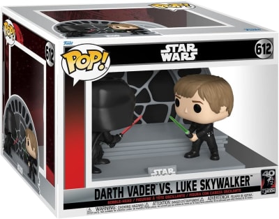 FUNKO POP STAR WARS DARTH VADER VS LUKE 612