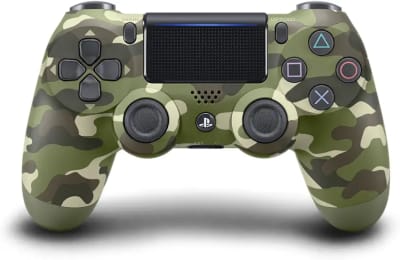 CONTROL DUALSHOCK GREEN CAMOUFLAGE PS4
