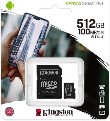 MICRO SD 512GB 100 MB/S R KINGSTON